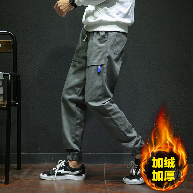 Men's casual fleece pants trousers winter thick trousers在类目 男装, 休闲裤中 - 来自Buy2taobao.com提供专业的淘宝代购服务