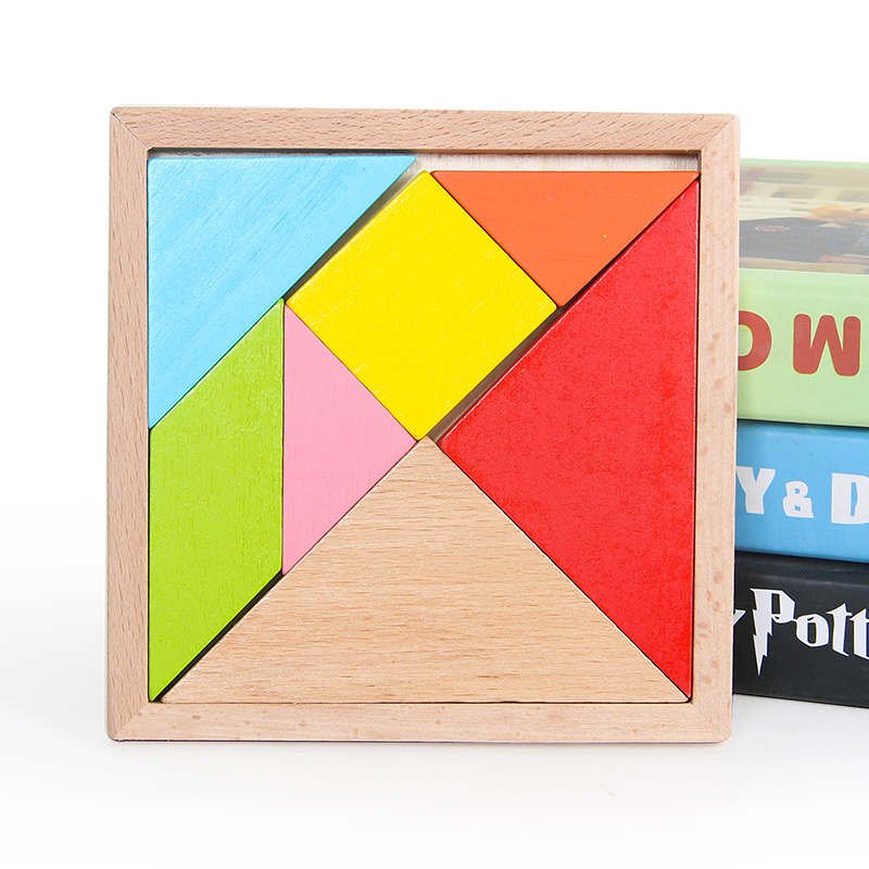 Tangram Geometry Jigsaw puzzle children wooden intelligence development Toys 3-6 pupil first grade teaching suitin the Toy/Childs/Puzzle/Building block/Model , Beads/Jigsaw/Pair/Disassembly/Beat Toy , Jigsaw/Puzzle category - from Buy2taobao.com to provide professional Taobao agent buy service