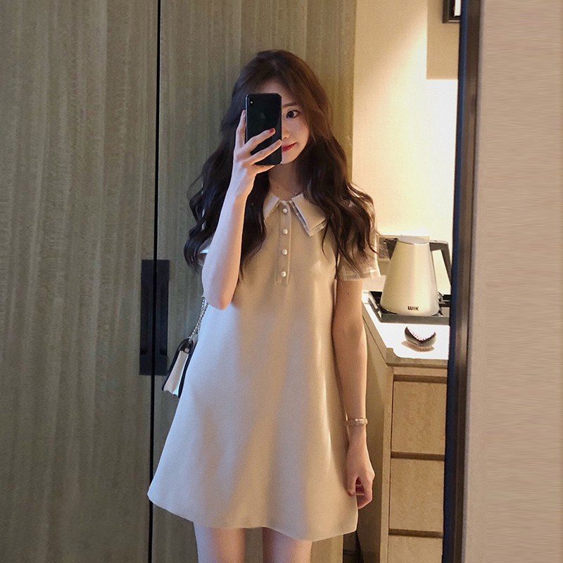 孕妇装夏装法式桔梗仙女超仙甜美Polo法国小众连衣裙夏天裙子潮妈|ruв категории Всё для беременных и кормящих, материнство, платье - от Buy2taobao.com для оказания профессиональной услуги покупки агента Taobao