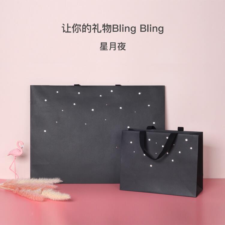INS风黑色超大手提纸袋定做礼品袋高档包装纸袋创意定制结实包邮|ruв категории офисное оборудование/расходные материалы/соответствующие услуги, упаковочного оборудования/знаки и расходных материалов, мешок подарков/пластиковый мешок - от Buy2taobao.com для оказания профессиональной услуги покупки агента Taobao