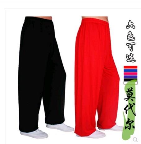 modal Tai Chi Pants Knickers men and women yoga Large Practice square Dance Costume Slacks Mosquito controlin the Sports/Yoga/Fitness/Fans supplies , Taekwondo/Wushu/Fight , Tai Chi , Tai chi clothing category - from Buy2taobao.com to provide professional Taobao agent buy service