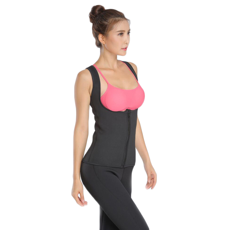 SLIM SPORTSPA 运动发热爆汗健身背心女前拉链收腹瑜珈健美操上衣在类目 运动/瑜伽/健身/球迷用品, 舞蹈/健美操/体操, 健美操, 健美操上装中 - 来自Buy2taobao.com提供专业的淘宝代购服务