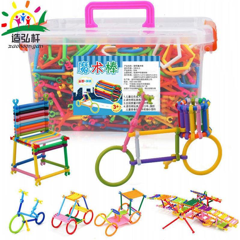 1200 root /46 children Puzzle Child Toys Smart Stick Building blocks Mosaic boy Assemble girl Magic Wandin the Toy/Childs/Puzzle/Building block/Model , Electronic/Light/Aerated/Tricky Toy , Glow Toys category - from Buy2taobao.com to provide professional Taobao agent buy service