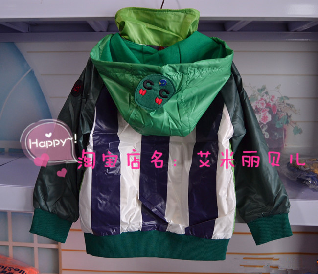 Boy Hooded handsome Jacket mlb Spring and autumn payment children Korean Edition Boy leisure time coat baby Windbreakerin the Children/Baby/Family fitted , Coat/Jacket/Overcoat , Jacket/Leather clothing category - from Buy2taobao.com to provide professional Taobao agent buy service