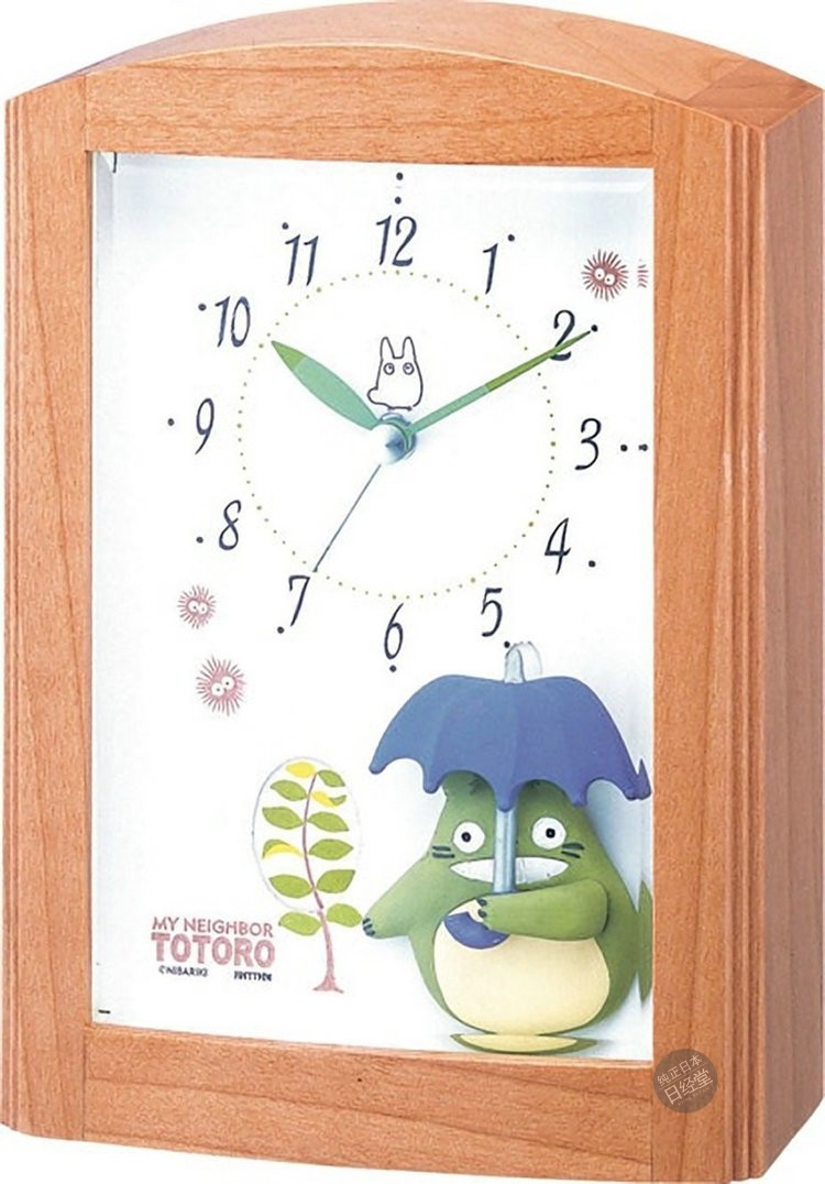Japan Agency purchase Straight hair Lai Sheng RHYTHM Totoro Music box alarm clock Desk Clock activity Hayao Miyazakiin the Home accessories , Home bell ornaments/Alarm Clock , Desk Clock/Alarm Clock category - from Buy2taobao.com to provide professional Taobao agent buy service