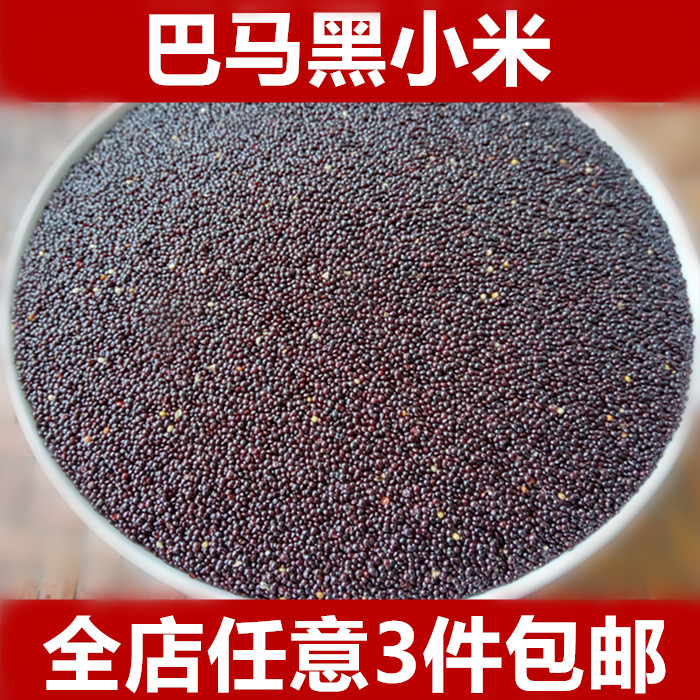 广西巴马黑小米500g农家种植五谷杂粮新米粗粮苋菜籽搭配营养杂粮在类目 粮油米面/南北干货/调味品, 米/面粉/杂粮, 米类, 小米中 - 来自Buy2taobao.com提供专业的淘宝代购服务