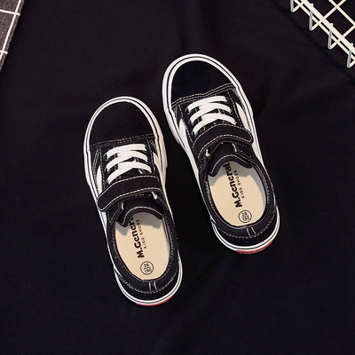 儿童帆布鞋女2019春新款潮韩版百搭女童鞋运动鞋小男童鞋宝宝板鞋