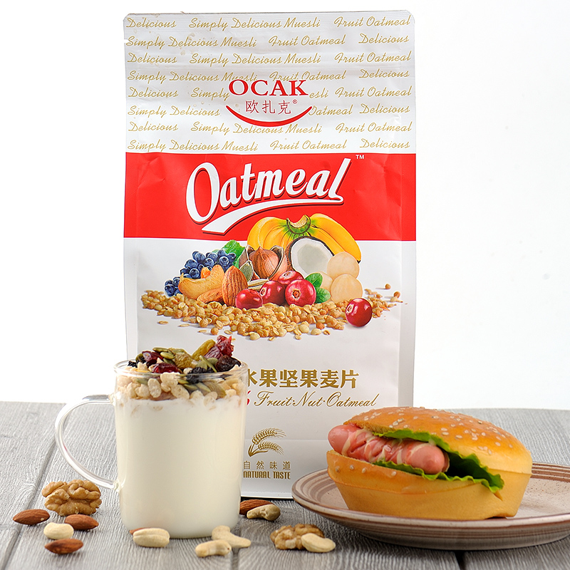 欧扎克水果坚果麦片50%即食代餐营养孕妇学生早餐食品袋装燕麦片|ruв категории кофе/хлопья/напиток, арроурут/хлопья/Чонг напитки, заваривать хлопья - от Buy2taobao.com для оказания профессиональной услуги покупки агента Taobao