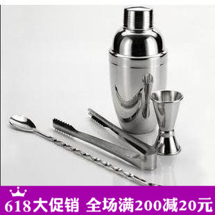 350ml日式调酒器用具四件套装(吧更 安盎司杯 冰夹 雪克壶)摇酒壶|msdalam kategori pinggan mangkuk, Flagon/Wineglass/Wine, Cocktail shaker - dari Buy2taobao.com untuk memberikan perkhidmatan ejen Taobao profesional membeli
