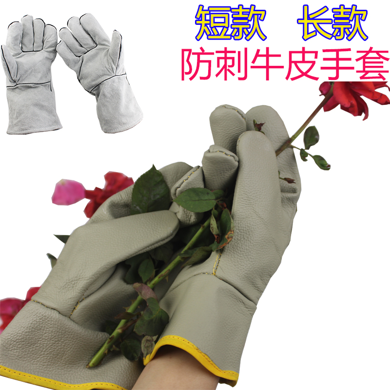 德奥园艺防护手套大枣刺仙人掌刺玫瑰刺牛皮手套防刺防扎护手臂|ruв категории доставка цветов/цветок моделирования/растения садоводства, садовых принадлежностей, защитные перчатки - от Buy2taobao.com для оказания профессиональной услуги покупки агента Taobao