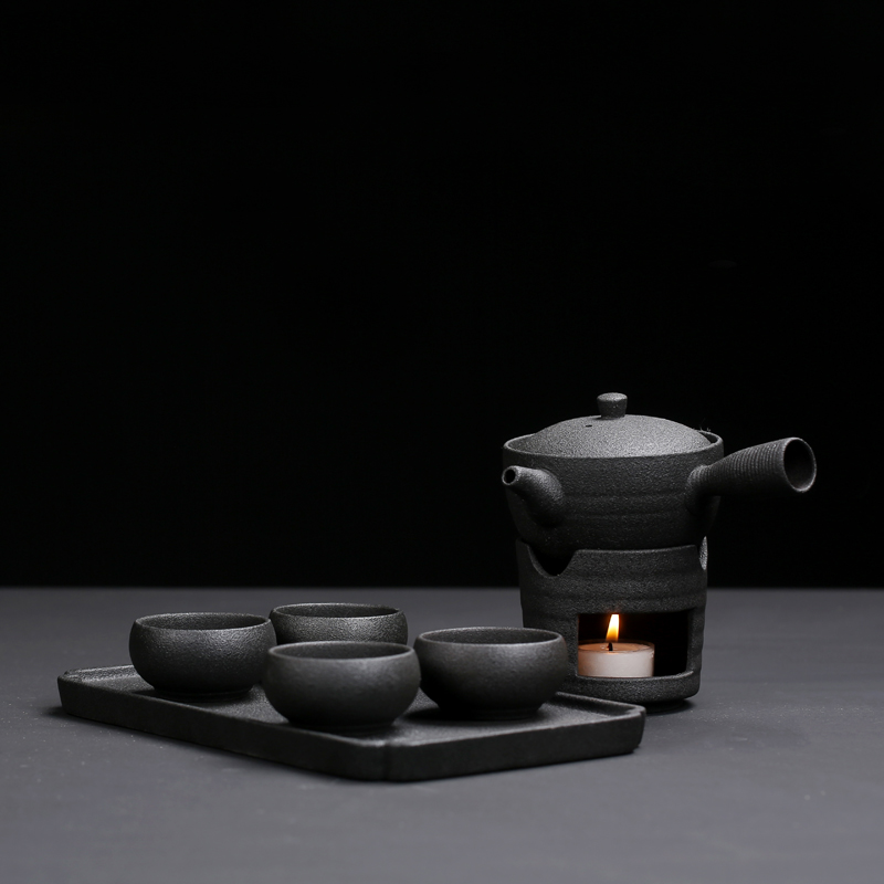 陶瓷煮茶器套装日式温茶炉泡茶套组蜡烛加热底座保温茶炉礼品茶具|ruв категории посуда, чайный сервиз, кунг - Фу, чайный сервиз - от Buy2taobao.com для оказания профессиональной услуги покупки агента Taobao