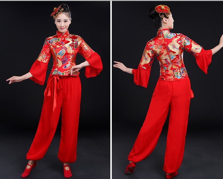 new pattern adult Younger service Water Drum dance clothing modern Chinese style fashion Drums Inspirationin the Women's clothing/Boutique , Costume/National costume/Stage costumes , National costume/Costumes category - from Buy2taobao.com to provide professional Taobao agent buy service