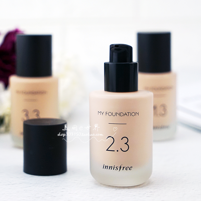 新款韩国正品 innisfree悦诗风吟悦享随心私人定制粉底液遮瑕保湿在类目 彩妆/香水/美妆工具, 粉底液/膏中 - 来自Buy2taobao.com提供专业的淘宝代购服务