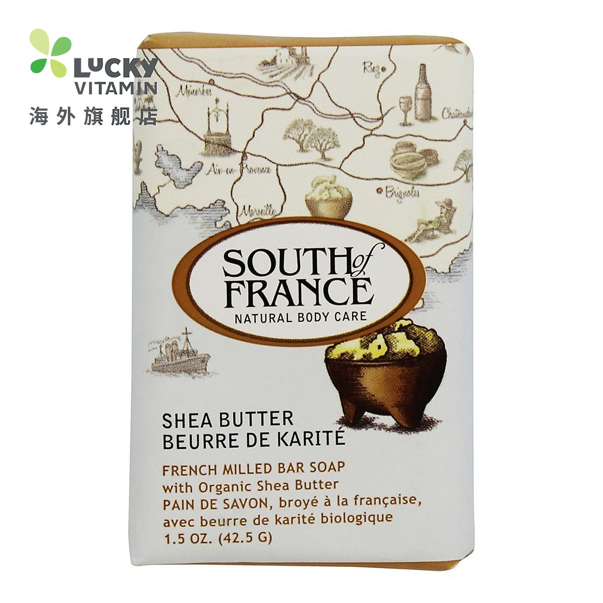 South of France - 法国研磨蔬菜乳木果油肥皂棒 - 1.5 盎司|msdalam kategori Makanan Kesihatan/makanan tambahan, makanan tambahan, makanan tambahan lain, makanan tambahan lain - dari Buy2taobao.com untuk memberikan perkhidmatan ejen Taobao profesional membeli