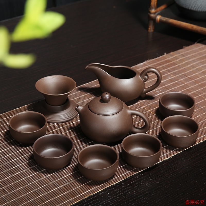茶具套装紫砂家用功夫简约泡茶现代原矿陶瓷泡茶器西施壶茶杯盖碗|ruв категории посуда, чайный сервиз, кунг - Фу, чайный сервиз - от Buy2taobao.com для оказания профессиональной услуги покупки агента Taobao