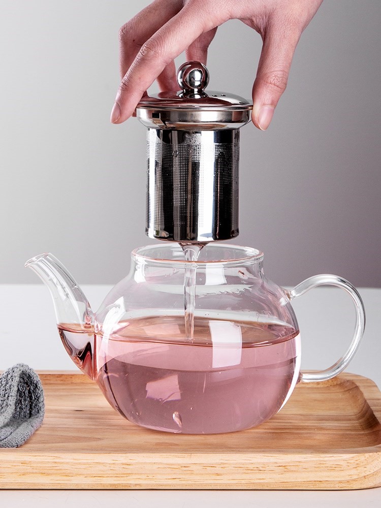 玻漓茶具耐热高温玻璃小号加厚泡茶壶单人烧水壶带过滤网家用功夫|ruв категории посуда, чайный сервиз, чайник - от Buy2taobao.com для оказания профессиональной услуги покупки агента Taobao