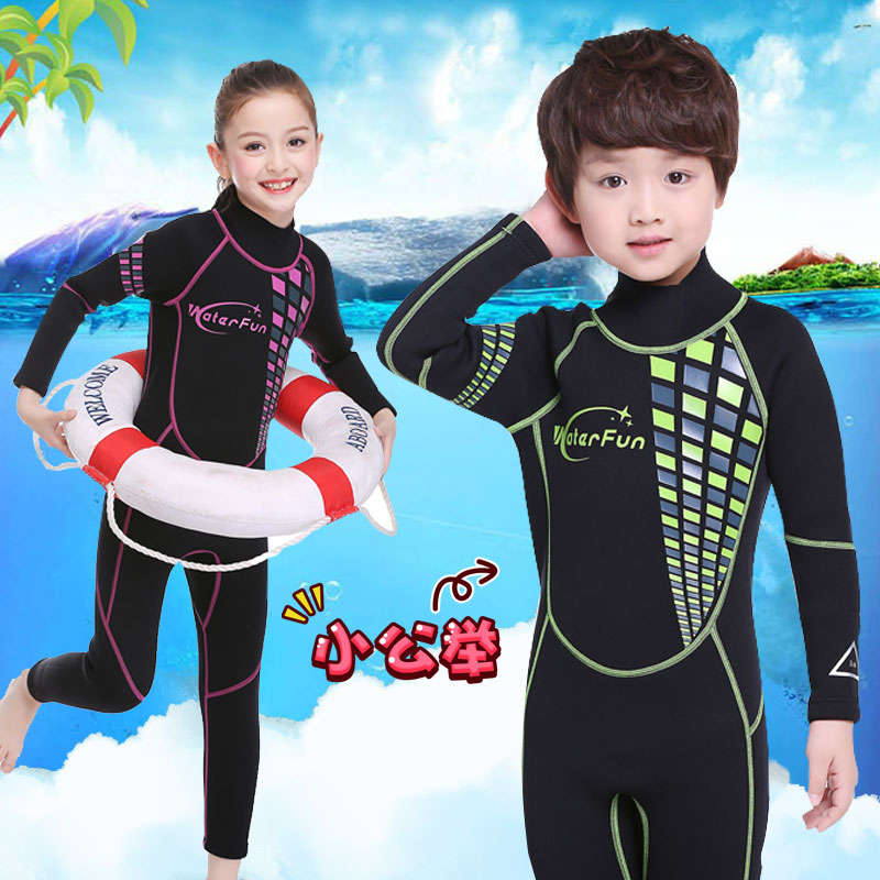 ZCCO3mm儿童连体长袖潜水服 保暖游泳衣男女童冲浪衣防晒游泳装备在类目 户外/登山/野营/旅行用品, 户外服装, 潜水服中 - 来自Buy2taobao.com提供专业的淘宝代购服务