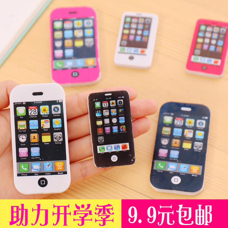 卡通可爱橡皮擦 iphone苹果手机 韩版创意像皮 小学生用品小奖品|ruв категории электронный словарь/электрический бумажных книг/канцелярские принадлежности, повседневной школьных принадлежностей, ластик - от Buy2taobao.com для оказания профессиональной услуги покупки агента Taobao