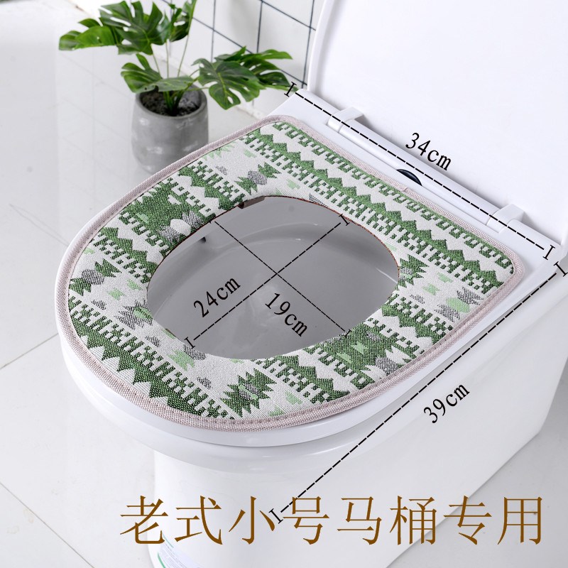四季通用O型马桶垫坐垫家用小号夏季薄款带拉链老式坐便器垫子套|ruв категории семья/личные чистящие средства, ванная приборов/принадлежности для ванной, 马桶套/унитаза - от Buy2taobao.com для оказания профессиональной услуги покупки агента Taobao