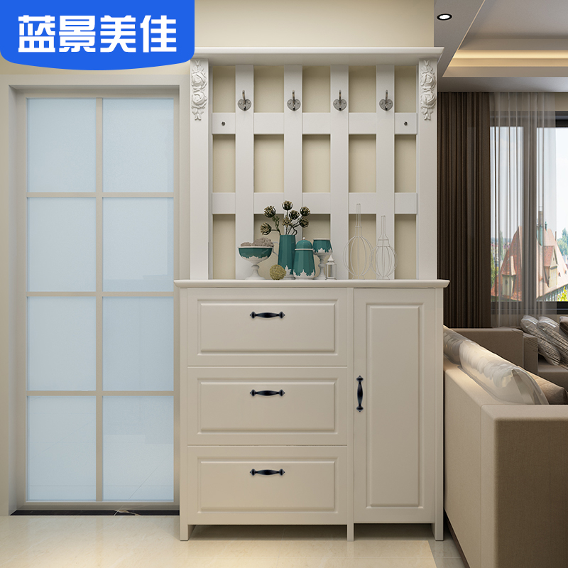 超薄鞋柜家用翻斗门厅柜简约现代挂衣架一体门口玄关多功能衣帽柜在类目 住宅家具, 柜类, 鞋柜中 - 来自Buy2taobao.com提供专业的淘宝代购服务