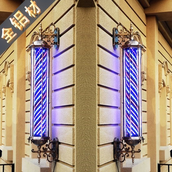挂壁式led用的複古美發發廊款防水理發店複古美發轉燈挂壁燈箱在類目 商業/辦公傢俱, 貨架/展櫃, 其它貨架中 - 來自Buy2taobao.com提供專業的淘寶代購服務