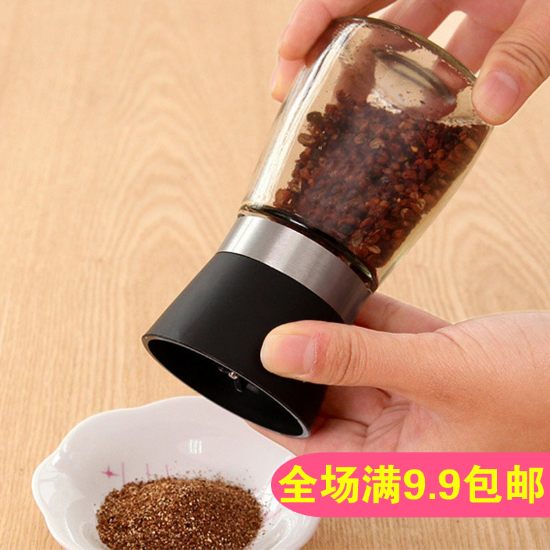 Benefit us and create Black pepper Grinder household Manual pepper Grinder kitchen Pepper shakersin the Kitchen/Cooking utensils , Kitchen Gadgets/Kitchen storage , Storage jars/Kitchen storage containers , Seasoning bottles category - from Buy2taobao.com to provide professional Taobao agent buy service