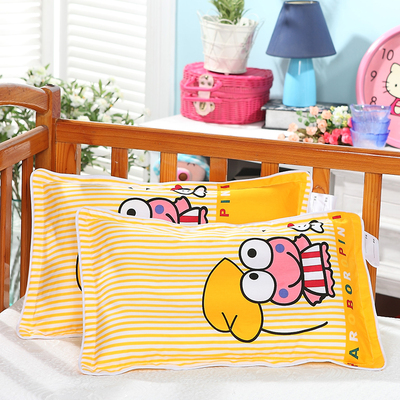 儿童枕头枕芯纯棉枕套可水洗3-6岁幼儿园全棉小学生午睡卡通防螨