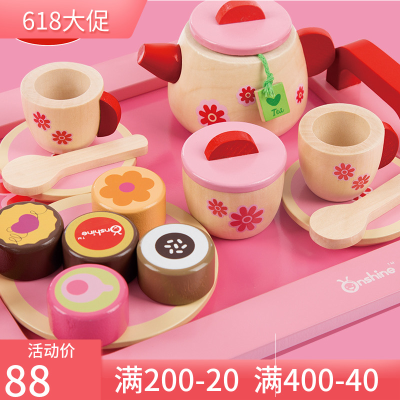 儿童玩具过家家小女孩木制仿真厨房糕点生日蛋糕下午茶木质切切乐在类目 玩具/童车/益智/积木/模型, 仿真/过家家玩具, 切切看中 - 来自Buy2taobao.com提供专业的淘宝代购服务