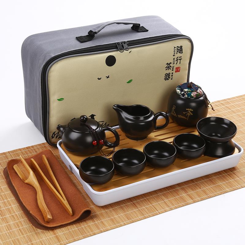 推荐陶瓷旅行便携式功夫茶具套装家用茶杯茶盘办公快客壶车载随行在类目 餐饮具, 茶具, 功夫茶具中 - 来自Buy2taobao.com提供专业的淘宝代购服务