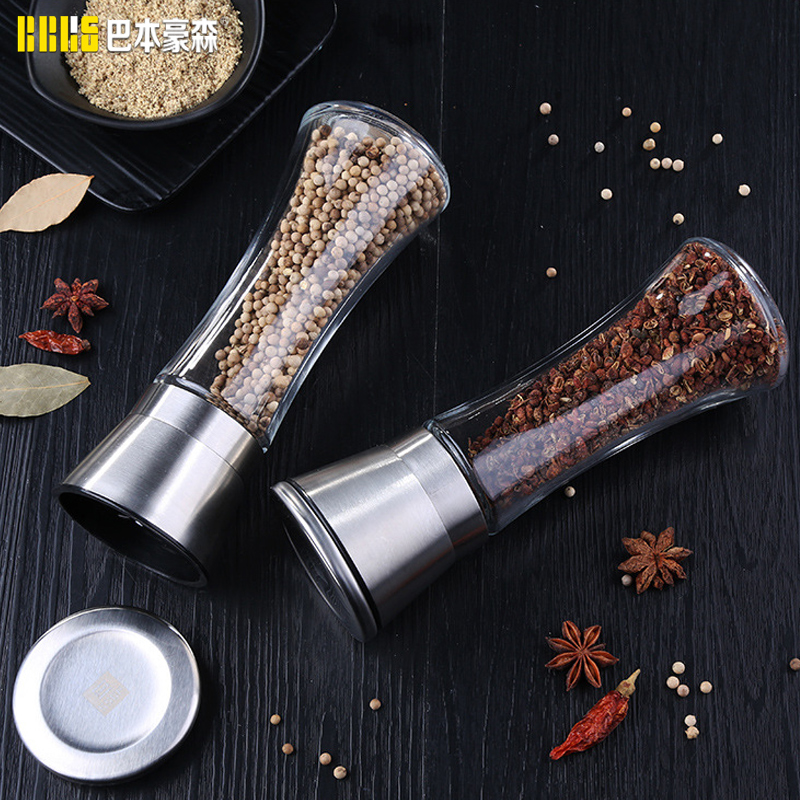 德国bbhs胡椒研磨器手动辣椒罐调料盒家用胡椒粉花椒黑胡椒研磨瓶在类目 厨房/烹饪用具, 厨用小工具/厨房储物, 储物瓶罐/厨房储物器皿, 调味瓶罐中 - 来自Buy2taobao.com提供专业的淘宝代购服务