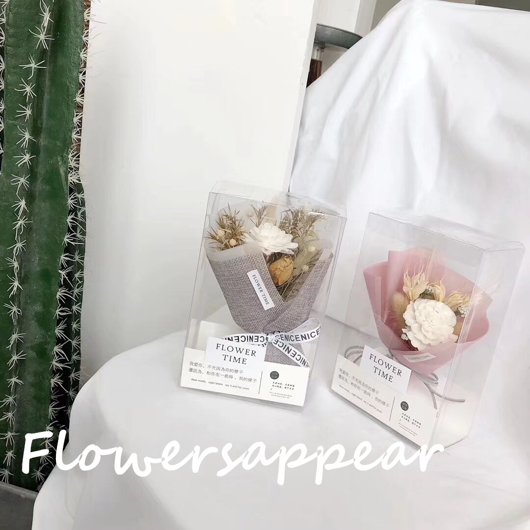 新款香味干花花束PVC礼盒装母亲节520情人节礼物礼品|msdalam kategori penghantaran bunga/bunga simulasi/tumbuhan berkebun, penghantaran bunga (bandar) - dari Buy2taobao.com untuk memberikan perkhidmatan ejen Taobao profesional membeli