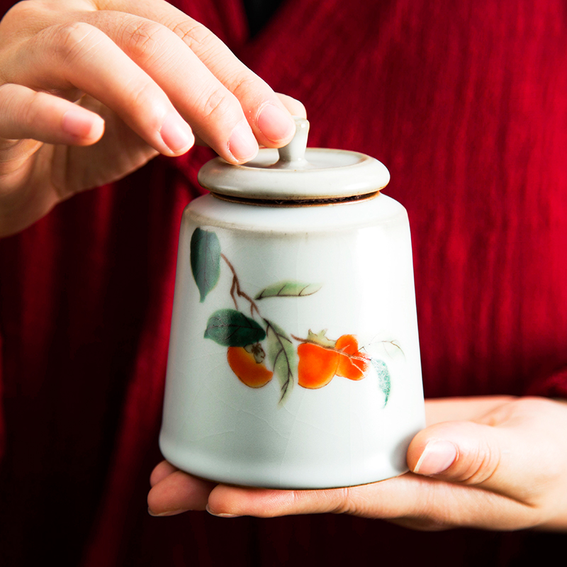 仿古茶叶罐密封罐小号茶仓茶叶储存罐 便携迷你汝窑罐子茶具配件|ruв категории посуда, чайный сервиз, чайница - от Buy2taobao.com для оказания профессиональной услуги покупки агента Taobao