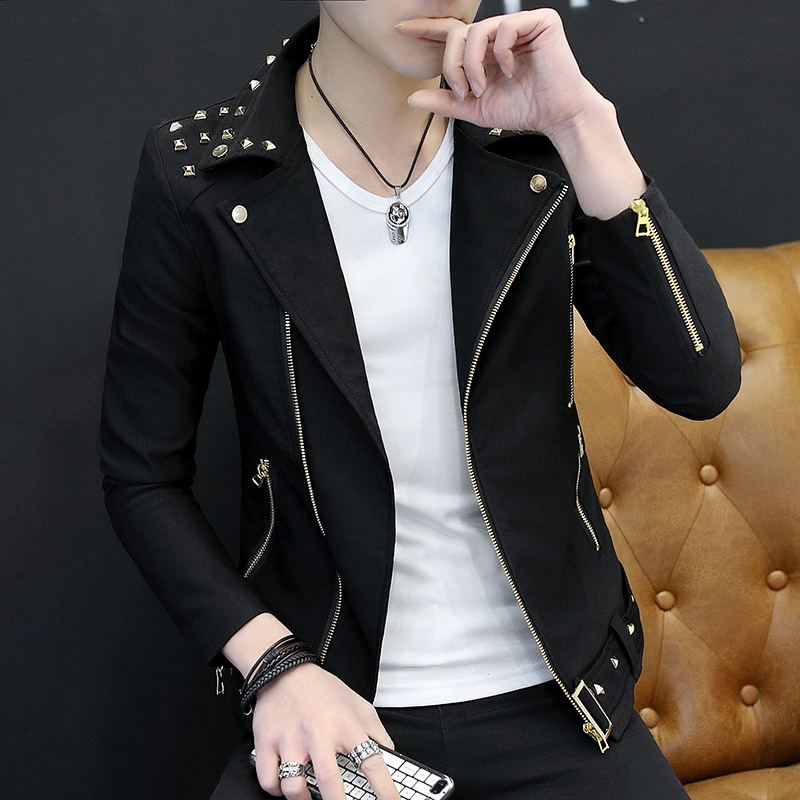 Youth Korean Edition spring and autumn summer Jacket man Korean Edition handsome clothes leisure time men's wear handsome personality Thin section coatin the Men's clothing, Jacket category - from Buy2taobao.com to provide professional Taobao agent buy service