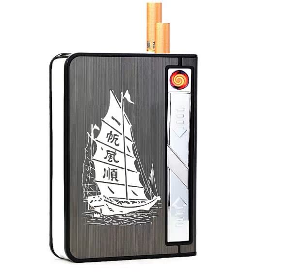 fully automatic multi-function Cigarette case lighter ultrathin Portable ultrathin originality one USB charge 10 Sticksin the ZIPPO/Swiss Army Knife/Glasses , Smoking , Cigarette case category - from Buy2taobao.com to provide professional Taobao agent buy service