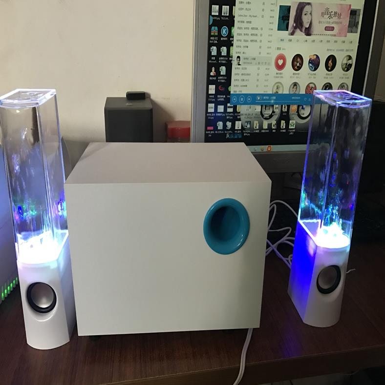 個性水舞噴水音箱噴泉七個性彩燈音響超重低音炮台式電腦組合家用在類目 影音電器, 電腦多媒體音箱中 - 來自Buy2taobao.com提供專業的淘寶代購服務