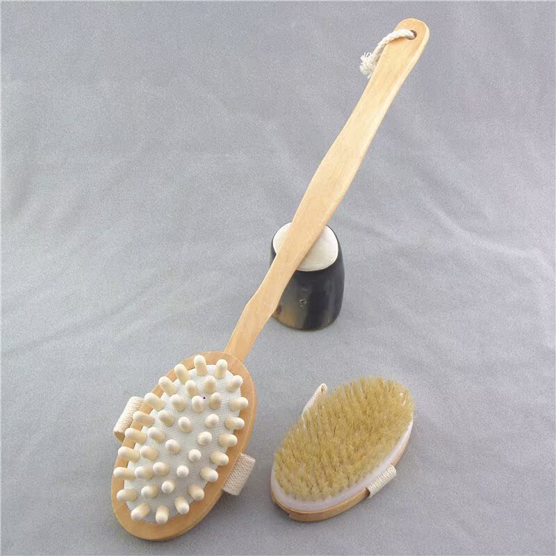 Dual use clean Bristles Bath brush Pass through Active massage Cleaner solid wood Chopping Bath brushin the Electrical life , Home Appliances Accessories , Phone Accessories category - from Buy2taobao.com to provide professional Taobao agent buy service