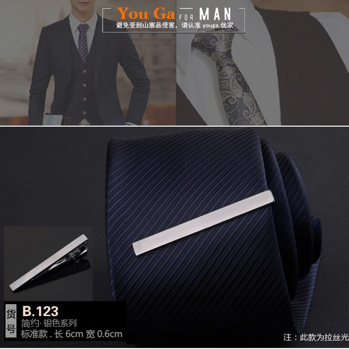 新品个性金属水晶领带领带夹职业领带银色女夹子简约商务别针男士|msdalam kategori Aksesori/Belt kulit/Hat/Muffler, klip tali leher - dari Buy2taobao.com untuk memberikan perkhidmatan ejen Taobao profesional membeli