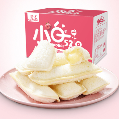 冠达乳酸菌酸奶小口袋面包整箱夹心蛋糕点营养早餐网红休闲零食品