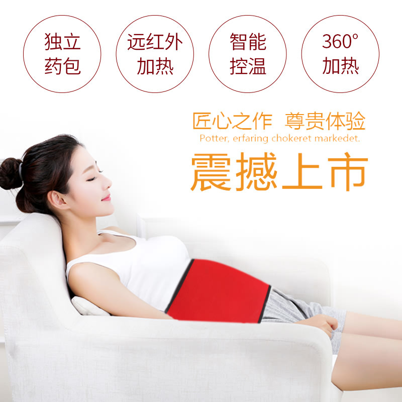 正品紫琳溫灸保健腰帶電加熱護腰帶保暖艾灸熱敷暖宮艾灸腰帶痛經在類目 個人護理/保健/按摩器材, 家用保健器材, 保健護具(護腰/膝/腿)中 - 來自Buy2taobao.com提供專業的淘寶代購服務