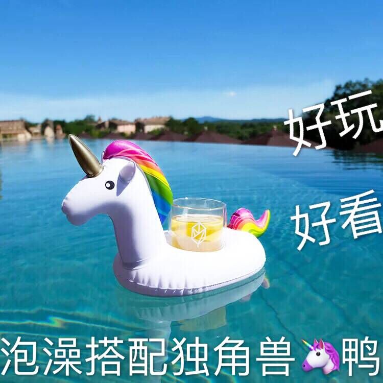 独角兽~水中游啊游 好玩~~好看~~~~背上可以放杯子哦|msdalam kategori sukan/Yoga/kecergasan/bekalan peminat, berenang, tayar ganti - dari Buy2taobao.com untuk memberikan perkhidmatan ejen Taobao profesional membeli