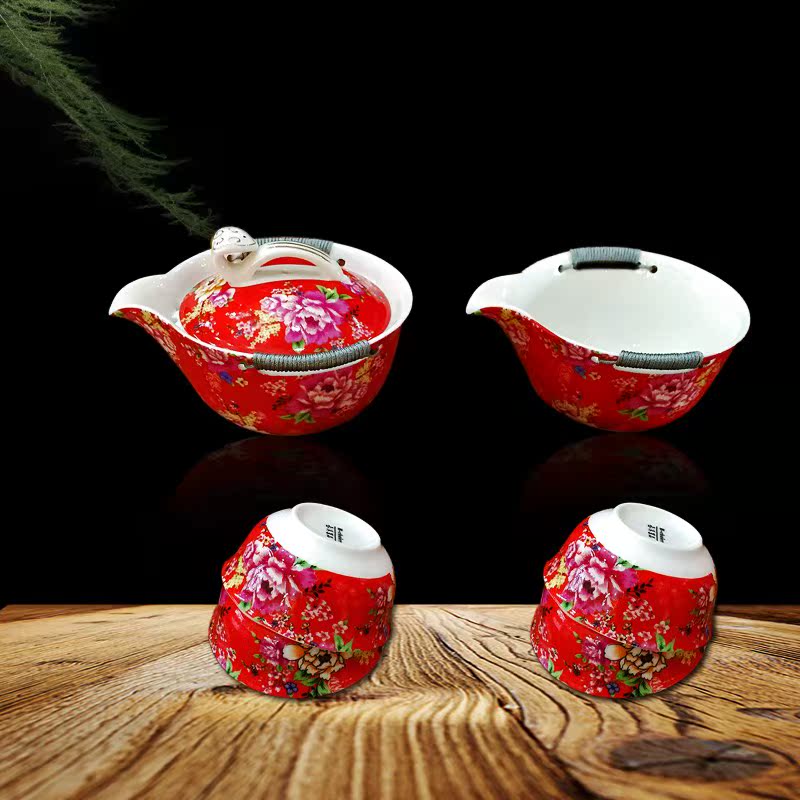 Tea package teacup Kung Fu Tea Bridal cup setin the Tableware , Tea set , Kung Fu Tea category - from Buy2taobao.com to provide professional Taobao agent buy service