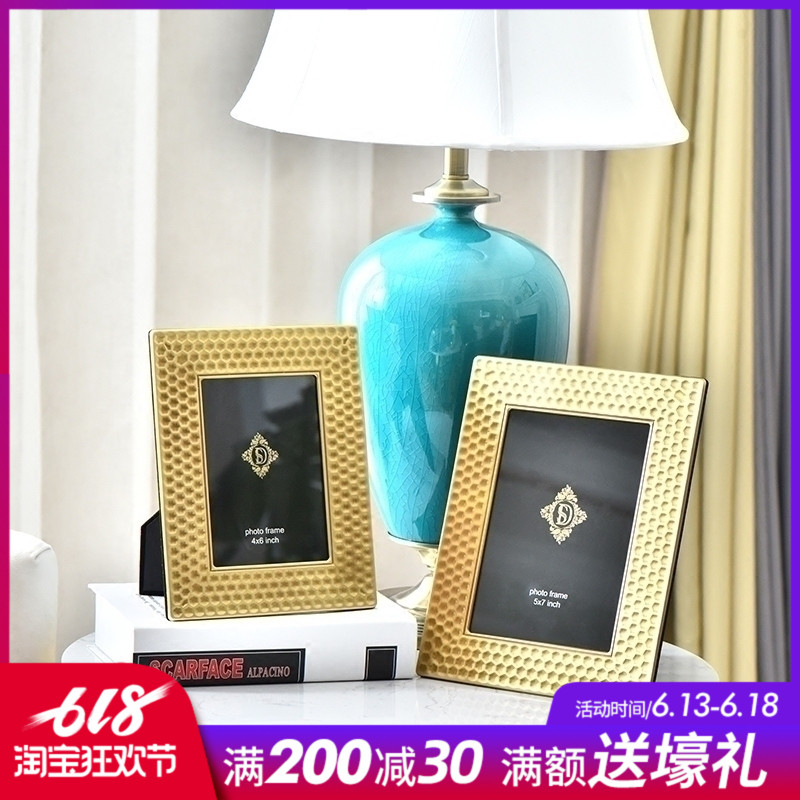 SAUMUR6寸7寸相框美式欧式客厅玄关装饰品摆件家居饰品创意摆台|ruв категории Домашний быт, рамка/рамка - от Buy2taobao.com для оказания профессиональной услуги покупки агента Taobao