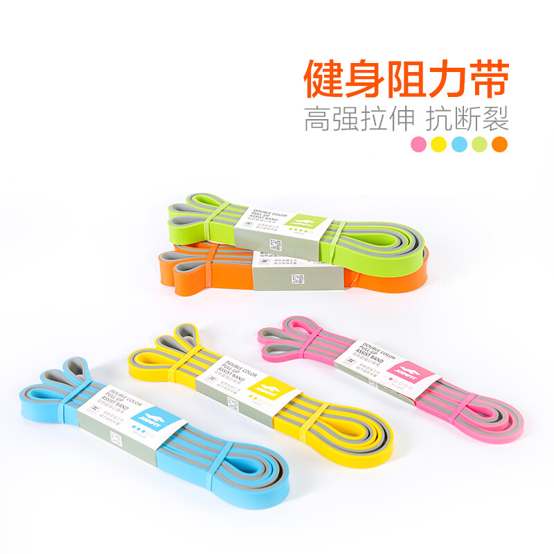 JOINFIT 双色阻力带 健身拉力带 训练阻力带扁皮筋拉力圈 弹力带在类目 运动/瑜伽/健身/球迷用品, 瑜伽, 瑜伽拉力带中 - 来自Buy2taobao.com提供专业的淘宝代购服务