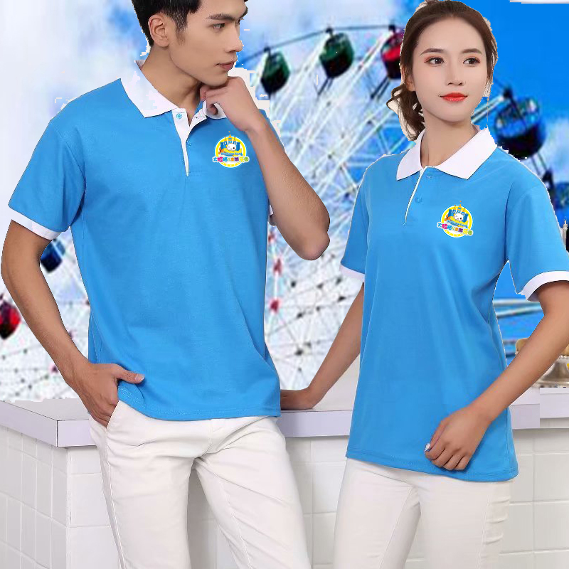 夏水上乐园 宝宝游乐场 管理员工作服定制印logo翻领POLO衫印字在类目 个性定制/设计服务/DIY, 服饰箱包定制, 服装定制, POLO衫中 - 来自Buy2taobao.com提供专业的淘宝代购服务
