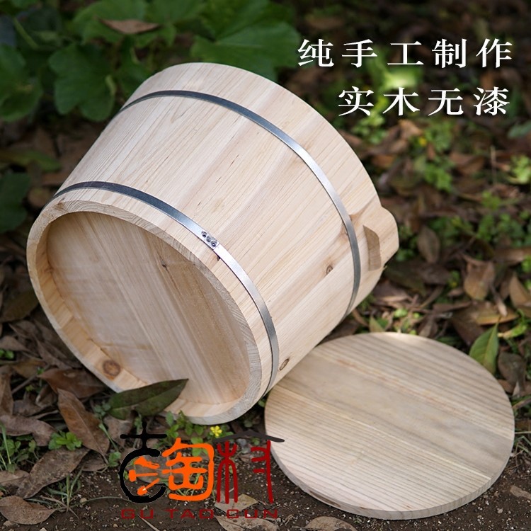剁椒专用木桶 实木 杉木无涂层无油漆木盆 辣酱工具 饭桶包邮|ruв категории семья/личные чистящие средства, ванная приборов/принадлежности для ванной, баня ведро/му ванна - от Buy2taobao.com для оказания профессиональной услуги покупки агента Taobao