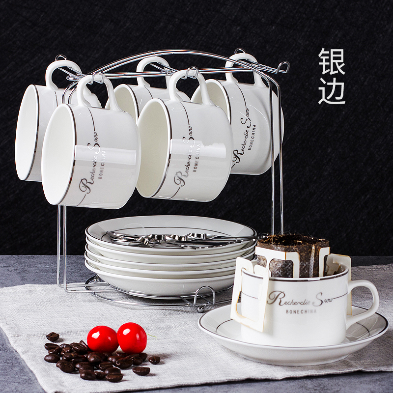 ceramics European style Luxurious coffee tea set suit Bone English Afternoon Teapot Cup Tray scented tea Cup and saucer spoonin the Tableware , Coffee , Mug category - from Buy2taobao.com to provide professional Taobao agent buy service