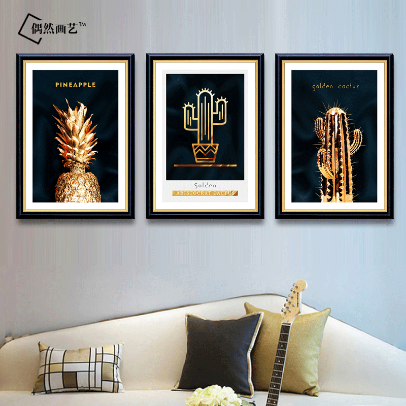 sofa Wall paintings Decorative painting a living room Entrance Decorative painting Lucky a living room Hanging picture stairs Decorative painting personality pineapplein the Home accessories , Decorative painting , Modern decorative painting category - from Buy2taobao.com to provide professional Taobao agent buy service
