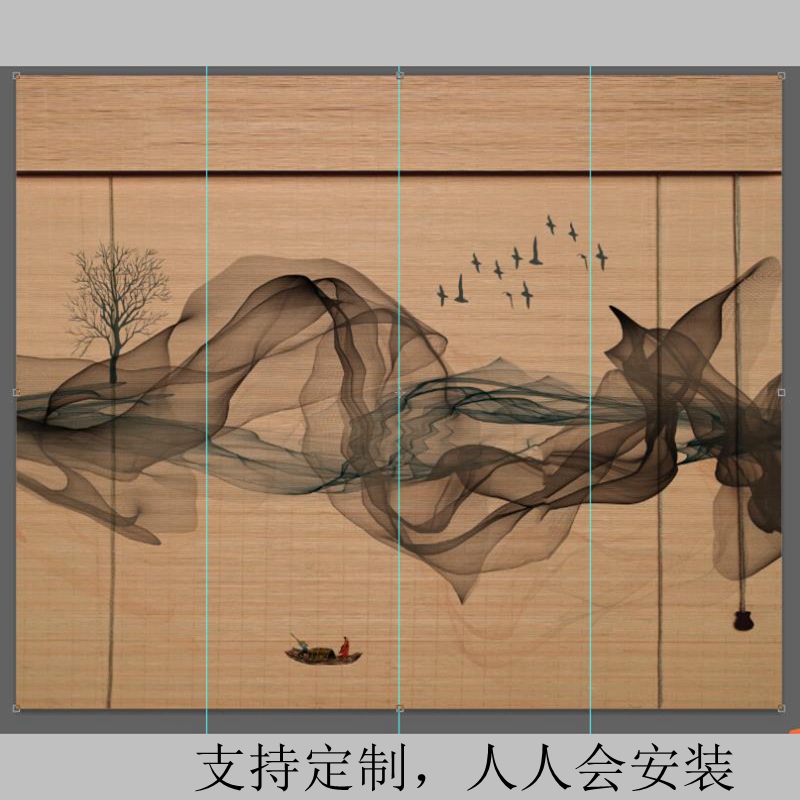 图案复古竹帘卷帘饭店遮光窗帘办公室隔断门帘复古禅意茶楼家用|msdalam kategori rumah Fabrik, Langsir dan aksesori langsir, rolling - dari Buy2taobao.com untuk memberikan perkhidmatan ejen Taobao profesional membeli