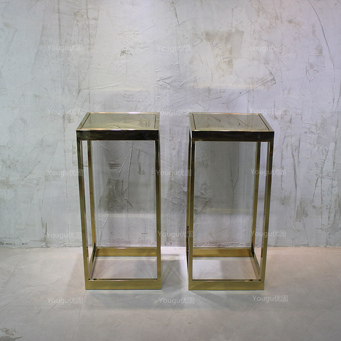 Excellent solid display rack couture Stainless steel golden Water table clothing Display rack to ground Display rack Island shelfin the Business/Office Furniture , Clothing store furniture , Clothing display category - from Buy2taobao.com to provide professional Taobao agent buy service