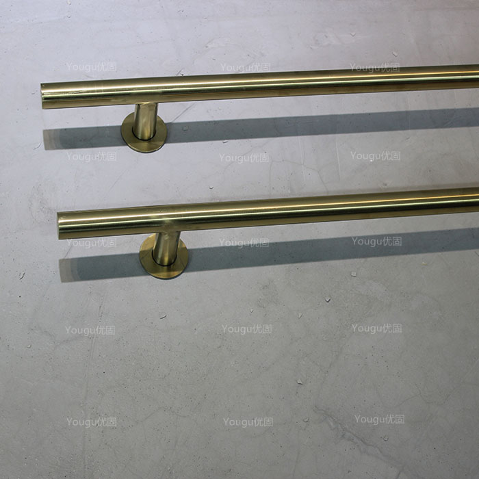 Excellent solid Display Rack couture Pendant Women's wear Display rack Stainless steel golden Wall shelf Wall hanging Display rackin the Business/Office Furniture , Clothing store furniture , Clothing display category - from Buy2taobao.com to provide professional Taobao agent buy service